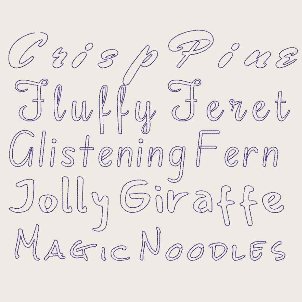 bx embroidery font', BX Native Embrilliance Font Sets, 13-125mm