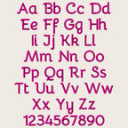 Native Bx Embroidery Font, Coastal Hug BX, 13mm–125mm (0.5"–5") Embrilliance