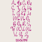 BX Embroidery Font - Whimsy Dots Native BX Embrilliance 13-125mm