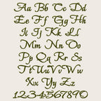 Native BX Embroidery Font, Coastal Hug Designer, 13-125mm Editable