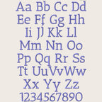 Native BX Embroidery Font, Coastal Hug BX, 13mm–125mm Scalable XL