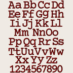 BX Embroidery Font, Coastal Hug BX5 Native 13–125mm, Embrilliance