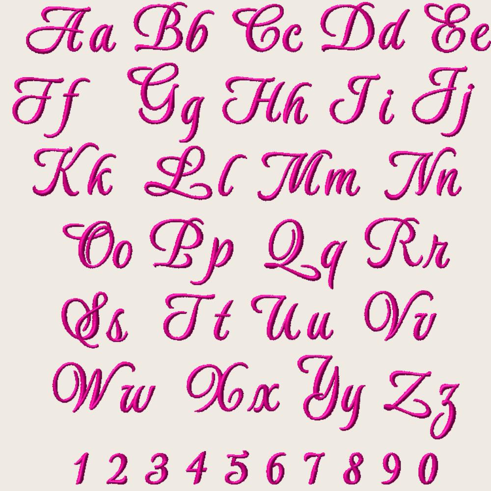 Bx Embroidery Font, Coastal Hug BX Native Font, 13–125mm Scalable!