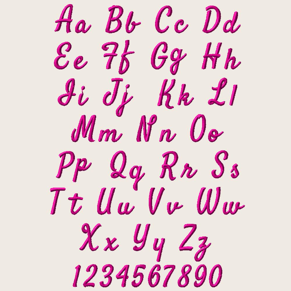 Native Bx Embroidery Font, Coastal Hug BX Font Scalable 13-125mm!