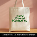native bx embroidery font, CoastalHug Scalable 0.5-5in BX Font For