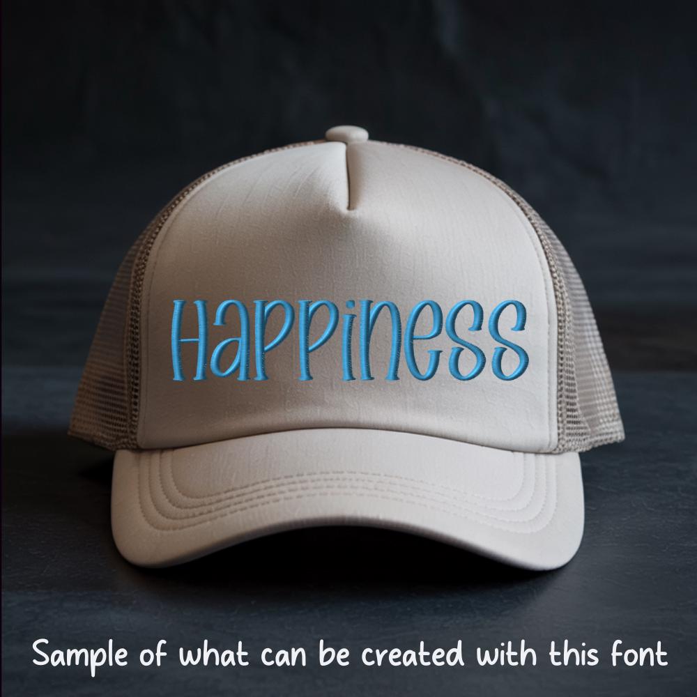 BX Embroidery Font' Tall Skinny Cursive Monogram Alphabet, 0.5-5in