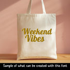 BX Embroidery Font, Coastal Hug Native BX Font for Embrilliance App