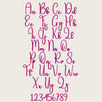 BX embroidery font' Starlight Meadow, BX Embrilliance 13mm-125mm.