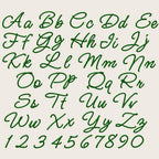 Bx Embroidery Font Coastal Hug Native BX Font 13mm–125mm Editable
