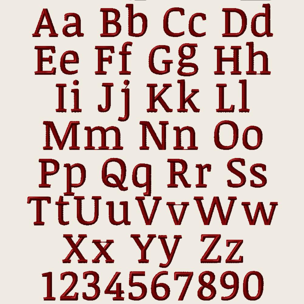 Native BX Font, Coastal Hug Embroidery Font BX, 13-125mm Editable