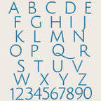 Native Bx Embroidery Font, Coastal Hug BX Script, 13-125mm V3 Pro