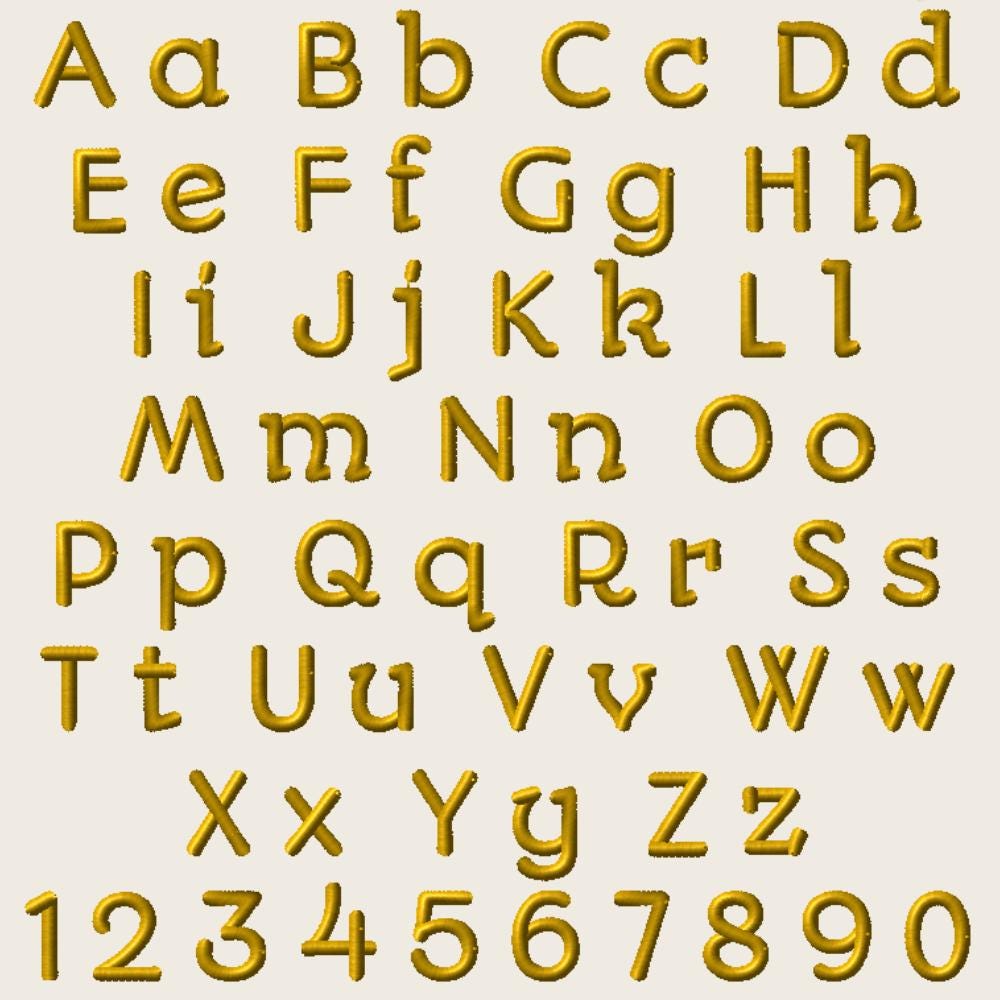 BX Embroidery Font', Coastal Hug Native BX Font, 13mm-125mm V1.0+