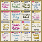 Native BX embroidery fonts', Bundle 522 Fonts, Editable 13mm–125mm