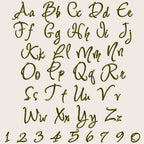 Native Bx Font, Coastal Hug BX Embroidery, 0.5"–5" Scalable