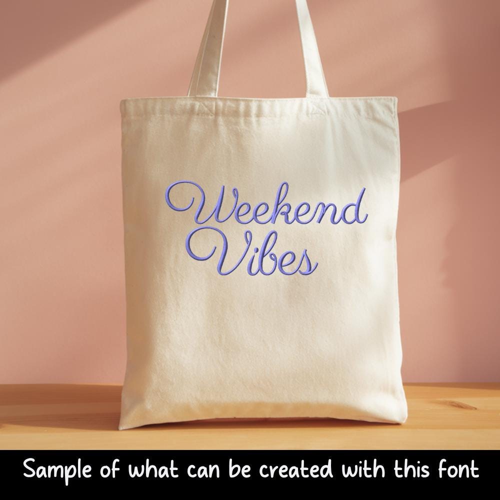 Native BX Embroidery Font, Coastal Hugs, 13-125, Embrilliance Pro