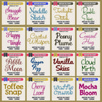 Native BX embroidery fonts', Bundle 522 Fonts, Editable 13mm–125mm