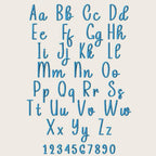 Native BX Font, Coastal Hug Embrilliance Embroidery Alphabet BX.