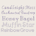 BX Embroidery Font, Ten Native Set, Embrilliance Editable, 13-125mm
