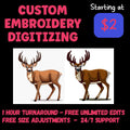 Custom Embroidery Digitizing, Logo & Patch Vector File For Apparel