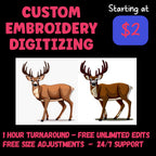 Custom Embroidery Digitizing, Logo & Patch Vector File For Apparel