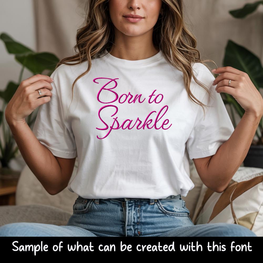 Bx Embroidery Font, Coastal Hug Native BX Font, Embrilliance Download