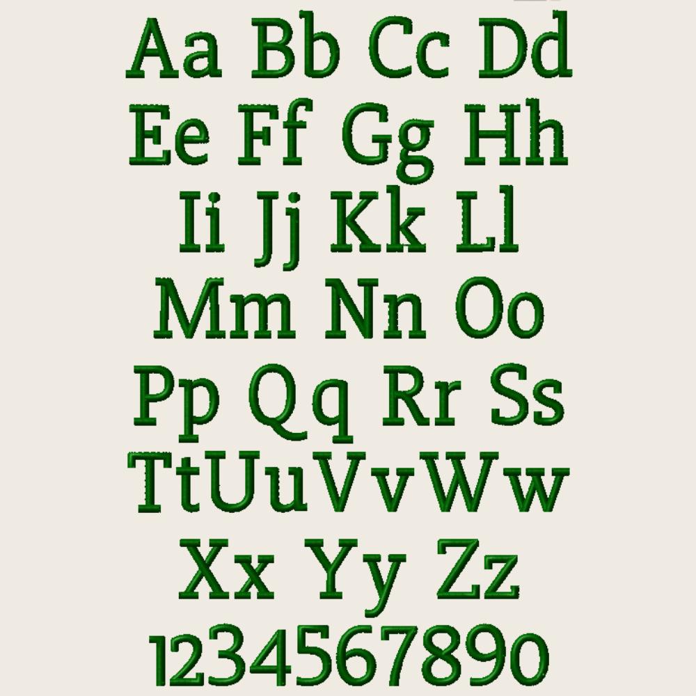 Native BX Embroidery Font, Coastal Hug Script, 13mm-125mm Editable