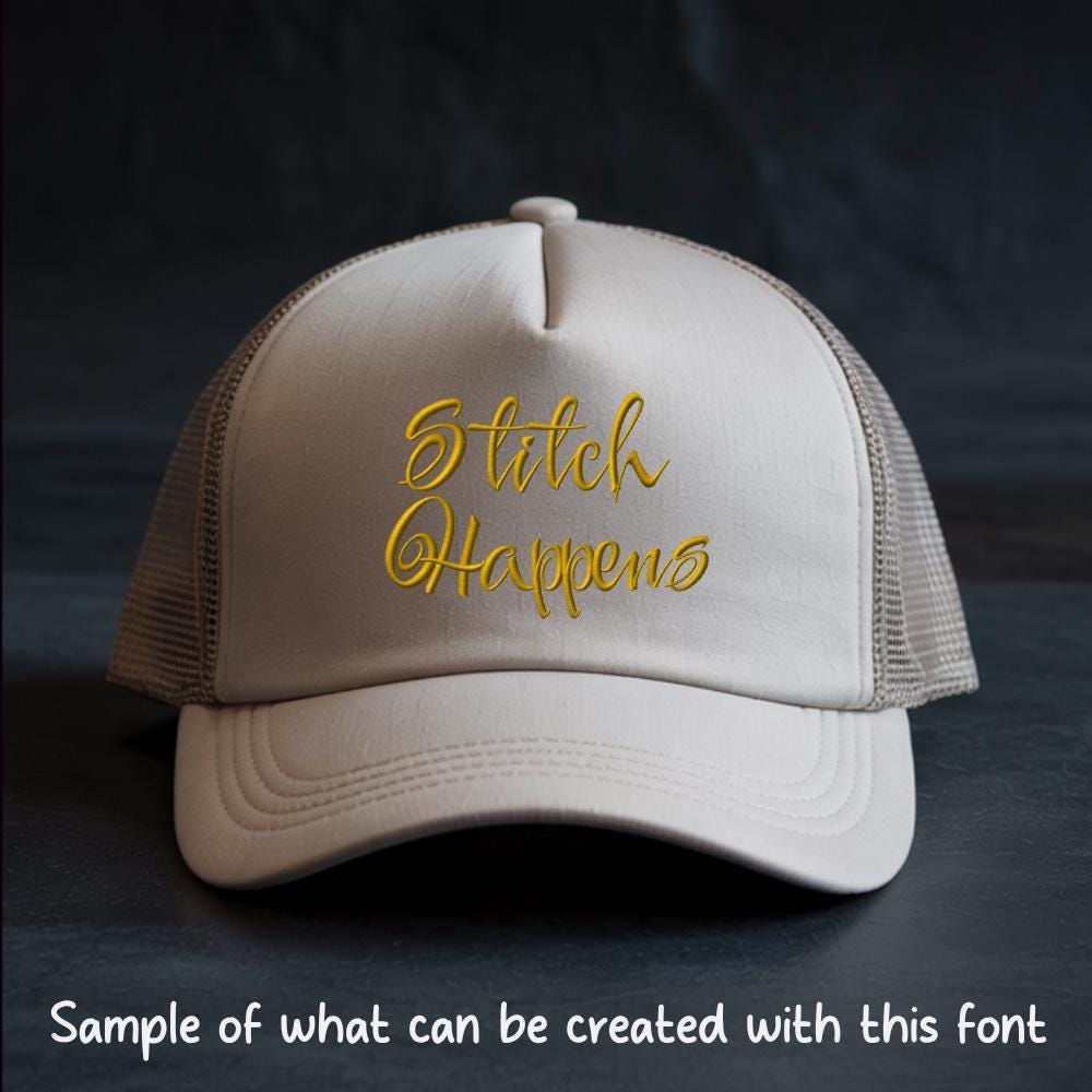 Native BX Embroidery Font' Coastal Hug BX Font, 13-125mm Scalable.