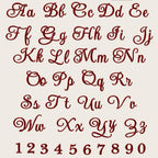 BX Embroidery Font Coastal Hug, Native BX 13mm-125mm Editable Pro