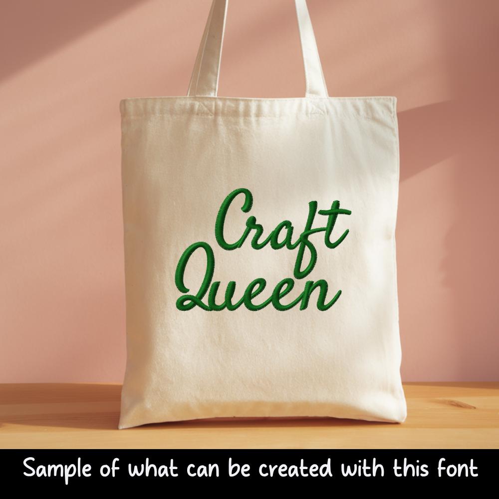 Native Bx Embroidery Font, Coastal Hug BX Font Scalable 13-125mm!