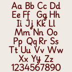 native bx embroidery font, Coastal Hug BX Monogram, 13-125mm Edits