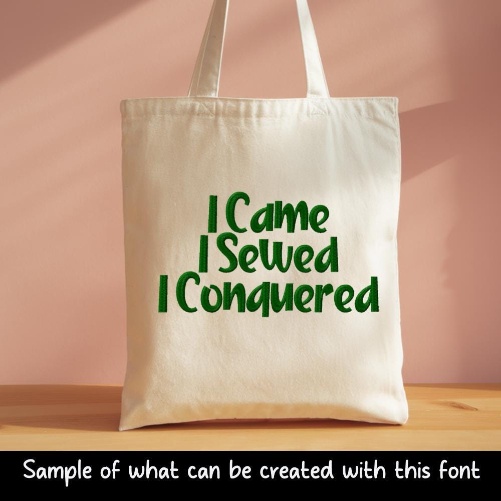 Bx Embroidery Font, Coastal Hug Script Alphabet, Monogram 0.5-5in