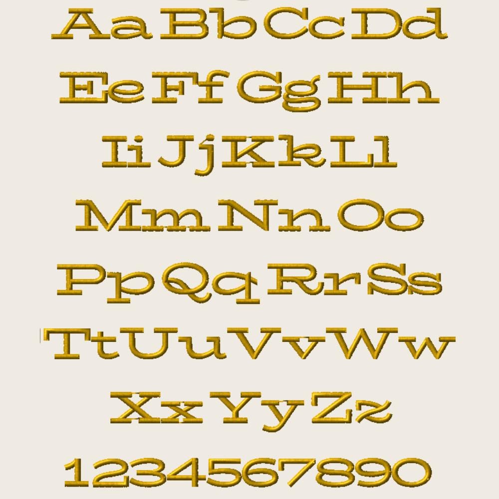 BX Embroidery Font' Sugar Doodle, Scalable 0.5"-5" Native BX Edit