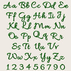 native bx font, Coastal Hug BX Embroidery, 13-125mm Object-Based.