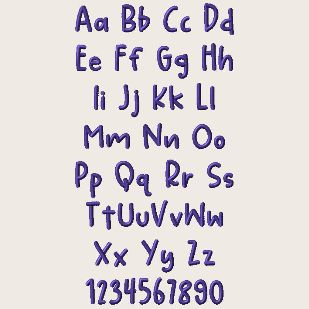 BX Embroidery Font, Coastal Hug Native BX Embrilliance 13mm-125mm!!