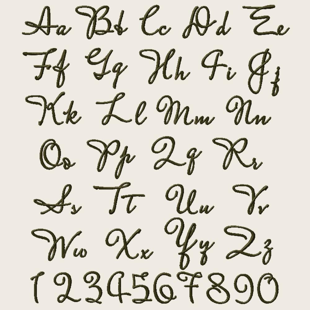 native bx embroidery font' Coastal Hug BX Font, Scalable 13mm-125mm