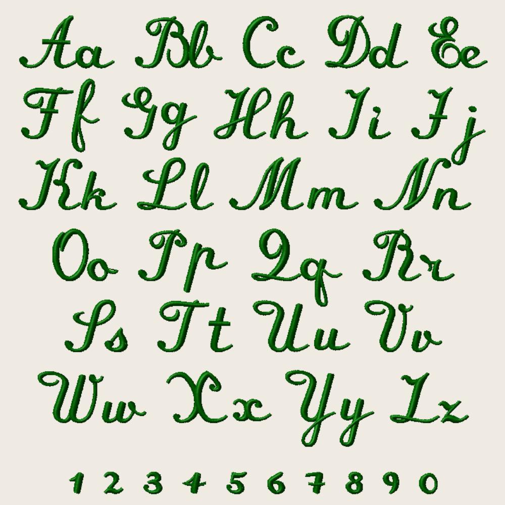 BX Embroidery Font, Coastal Hug Native BX, 13mm-125mm Editable Pro