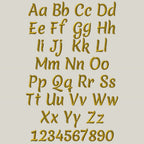Native Bx Embroidery Font, Coastal Hug 13-125mm Resizable Editable