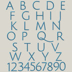 Native Bx Embroidery Font, Coastal Hug BX Script, 13-125mm V3 Pro