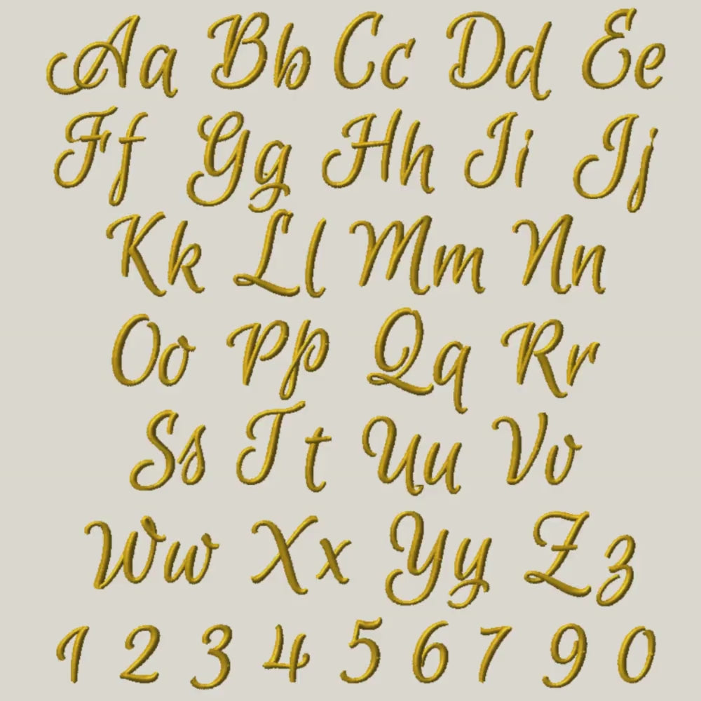 Native BX Font, Coastal Hug Embroidery BX, 13mm-125mm Scalable HD