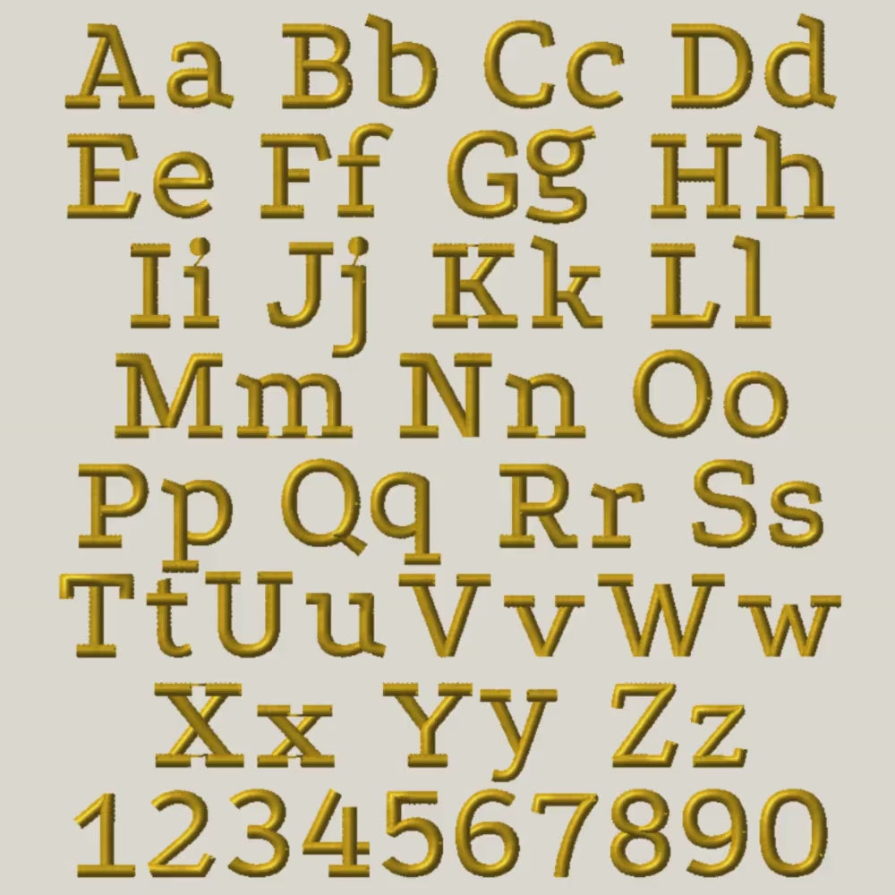 Native Bx Font' Coastal Hug Embroidery, 13mm-125mm Embrilliance