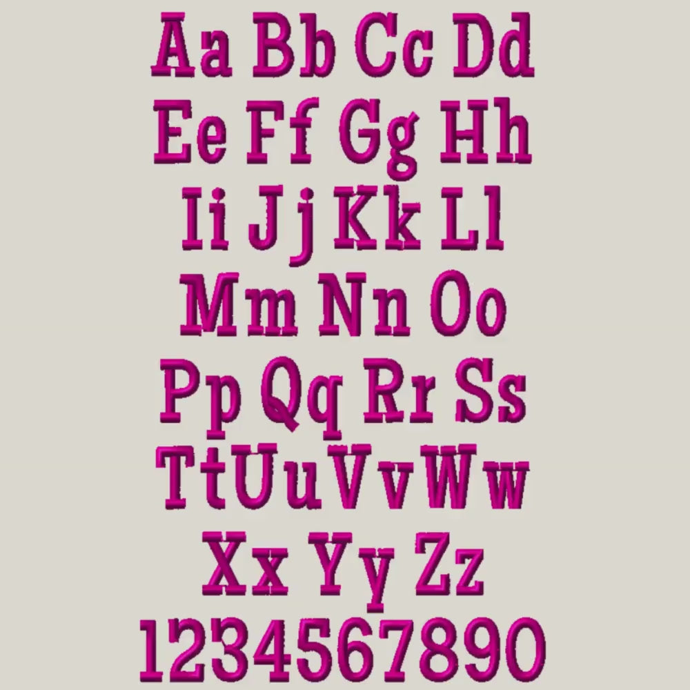Native Bx Embroidery Font, Coastal Hug, 13-125mm, Embrilliance Ready