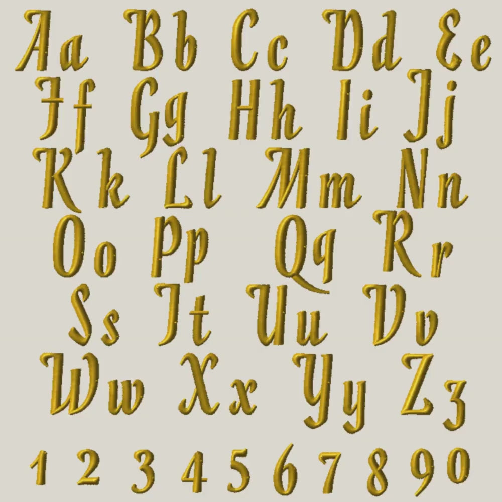 Native BX Font, Coastal Hug Embroidery Font, BX Object 13-125mm,