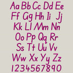 Native BX Font, Coastal Hug Embroidery Alphabet BX, 13-125mm Plus