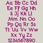 Native Bx Embroidery Font, Coastal Hug BX, 13mm–125mm (0.5"–5") Embrilliance