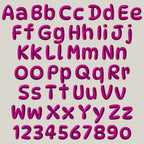 Native BX Embroidery Font, Coastal Hug Scalable Object-Based 13mm–125mm