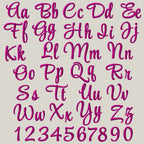 Native BX Embroidery Font, Happy Tangle BX Embrilliance 13-125mm,