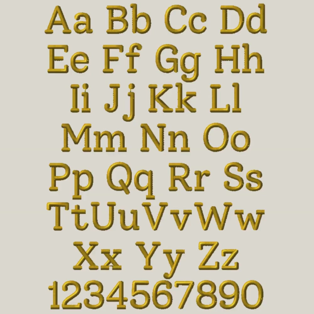 Native Bx Embroidery Font', Coastal Hug BX, 13-125mm Resizable XL