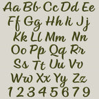 Native BX Font', Coastal Hug Embroidery Monogram, 13mm-125mm Free