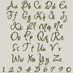 Native Bx Font, Coastal Hug BX Embroidery, 0.5"–5" Scalable