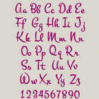 Embrilliance BX Font, Coastal Hug BX, 0.5-5" Embroidery Alphabet XL